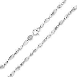 ÉkszerM Fehérarany Lánc (méret: 45) AU 92740