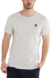 Fundango Jaggy Structured T-Shirt férfi rövid ujjú póló XL bézs