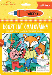 ConCorde Varázslatos kifestő - állatkák