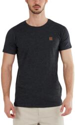 Fundango Jaggy Structured T-Shirt férfi rövid ujjú póló XL fekete