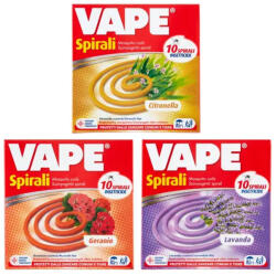 VAPE Szúnyogirtó spirál 10db/csomag