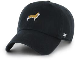 47 brand pamut baseball sapka Dog Base Runner Icon fekete, sima, XX-BSRIC1411GWS-BKK - fekete Univerzális méret