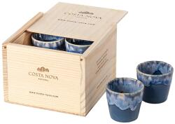 COSTA NOVA eszpresszó csésze készlet 70 ml 8 db sötétkék - sötétkék Univerzális méret