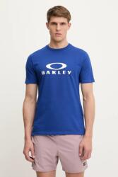 Oakley pamut póló BARK 2.0 nyomott mintás, FOA402167 - kék S