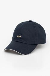 BOSS pamut baseball sapka sötétkék, nyomott mintás, 50533367 - sötétkék Univerzális méret