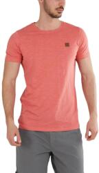 Fundango Jaggy Structured T-Shirt férfi rövid ujjú póló M rózsaszín