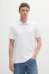 Calvin Klein pamut póló fehér, sima, LV04LB276G - fehér XS