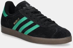 Adidas velúr sportcipő Gazelle fekete, férfi, JH5394 - fekete Férfi 44