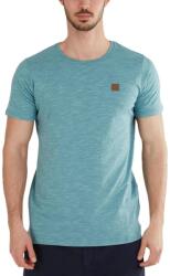 Fundango Jaggy Structured T-Shirt férfi rövid ujjú póló L kék