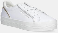 Tommy Hilfiger bőr sportcipő ESSENTIAL VULC SNEAKER fehér, FW0FW08757 - fehér Női 40