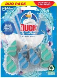 DUCK WC-tisztító WC-tartóhoz 2 x 38, 6 g tengeri illatú