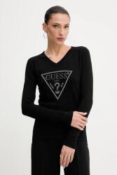 GUESS pulóver MIRIAM könnyű, női, fekete, W5GR19 Z2NQ2 - fekete M