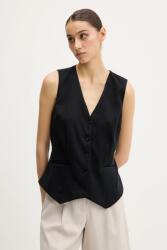 Abercrombie & Fitch zakó fekete, egysoros gombolású, KI140-5163 - fekete XS