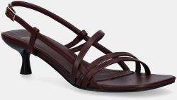 Vagabond Shoemakers bőr szandál JONNA bordó, 5751-001-38 - burgundia Női 41