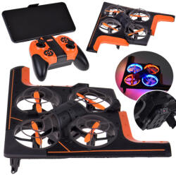 MH Protect RC Quadcopter - LED Fényes Repülő Jármű RC0702