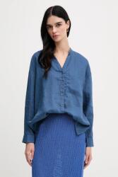 Benetton len ing relaxed, 5BMLDQ0BA - kék L
