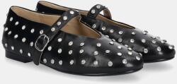 Answear Lab bőr balerina cipő fekete - fekete Női 38 - answear - 49 990 Ft