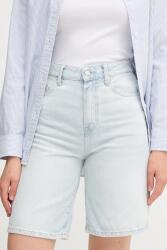Tommy Hilfiger farmer rövidnadrág sima, magas derekú, WW0WW44388 - kék 27