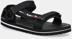 Pepe Jeans szandál WEST SPORT fekete, PMS70161 - fekete Férfi 45