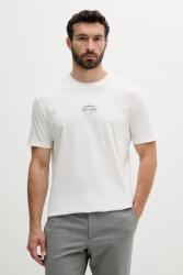 Giorgio Armani pamut póló fehér, nyomott mintás, XM000761 AF12308 - fehér XXL