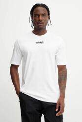 adidas Originals pamut póló GRFX Tee fehér, nyomott mintás, JC8379 - fehér XL