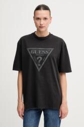 Guess Originals pamut póló - fekete S - answear - 16 990 Ft