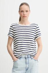 Levi's pamut póló bézs - fehér M