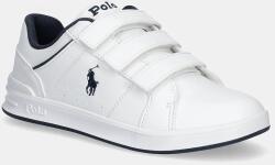 Ralph Lauren bőr sportcipő HERITAGE COURT IV EZ sötétkék, RL02474101 - sötétkék 31