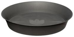 Plastia cserépalátét Tulipan 24 cm antracit