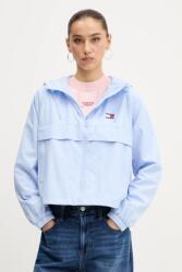 Tommy Jeans rövid kabát átmeneti, oversize, DW0DW20672 - kék XS