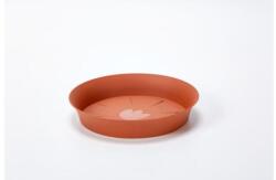 Plastia cserépalátét Tulipan 24 cm terrakotta