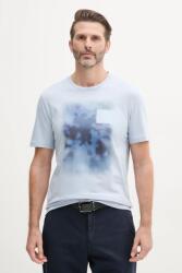 Calvin Klein pamut póló nyomott mintás, K10K114157 - kék XXL