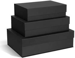 Bigso Box of Sweden tároló dobozok 3 db szürke - szürke Univerzális méret - answear - 29 990 Ft