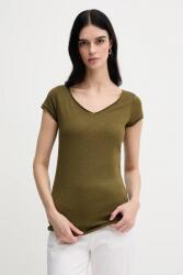 Sisley t-shirt rózsaszín - zöld XS