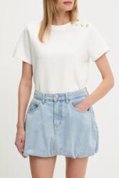 Answear. LAB Answear Lab pamut farmerszoknya mini, harang alakú - kék XL