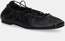 Alohas bőr balerina cipő Aureline fekete, S100840-02 - fekete Női 35
