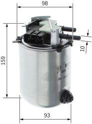 Bosch Filtru combustibil BOSCH F 026 402 288 (F 026 402 288) - fixbox