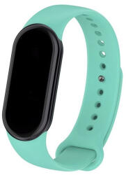 Xiaomi Mi Smart Band 8 / 9, szilikon pótszíj, állítható, Devia Delux Sport, menta