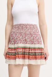 Superdry szoknya rózsaszín, mini, harang alakú, W7210348A-F4C - rózsaszín XS