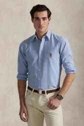 Ralph Lauren pamut ing galléros, regular, 710974543 - kék S