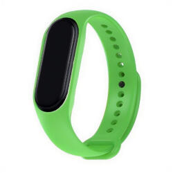 Xiaomi Mi Band 5 / Mi Band 6 / Mi Smart Band 7, szilikon pótszíj, állítható, Devia Delux Sport, világoszöld