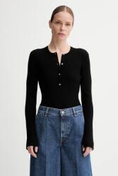 Filippa K pulóver könnyű, fekete, 31455. FK - fekete XL