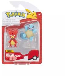 Jazwares Pokémon: 2 db-os figura csomag - Magby, Squirtle PKW3581