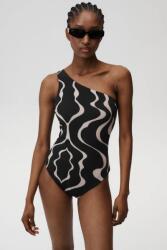 Undress Code egyrészes fürdőruha About You Swimsuit fekete, puha kosaras, 940 - fekete L