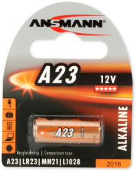 ANSMANN A23/LR23 12V alkáli elem 1 db/csomag (5015182)