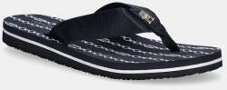 Tommy Hilfiger flip-flop TH CHAIN PRINT BEACH SANDAL sötétkék, lapos talpú, FW0FW08514 - sötétkék Női 36