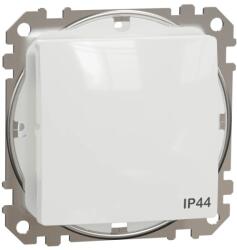 ÚJRACSOMAGOLT Schneider Electric SDD211101 vízmentes egypólusú kapcsoló (101), fehér burkolattal, rugós bekötés, kerét nélkül, süllyesztett, 10A 250V IP44 ( SCHNSDD211101 ) (SDD211101)