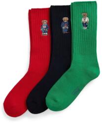 Ralph Lauren zokni 3 pár sötétkék, 449973049 - sötétkék Univerzális méret