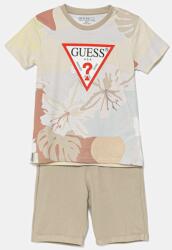 Guess gyerek pamut melegítő szett bézs, N5GG05 K8HM4 - bézs 105-112