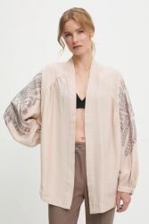 Answear Lab zakó rózsaszín, mintás, oversize - rózsaszín S/M